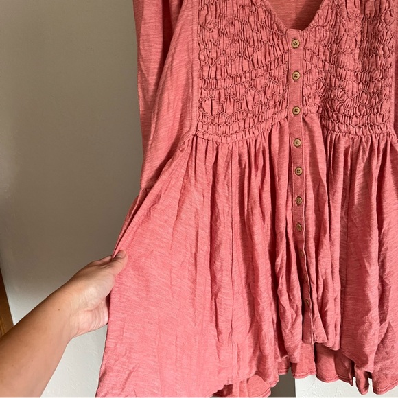 NWT Free People Rose Don’t Call Me Baby Top S - Picture 8 of 9